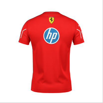 Camiseta Dryfit Ferrari Equipe Vermelho 2025