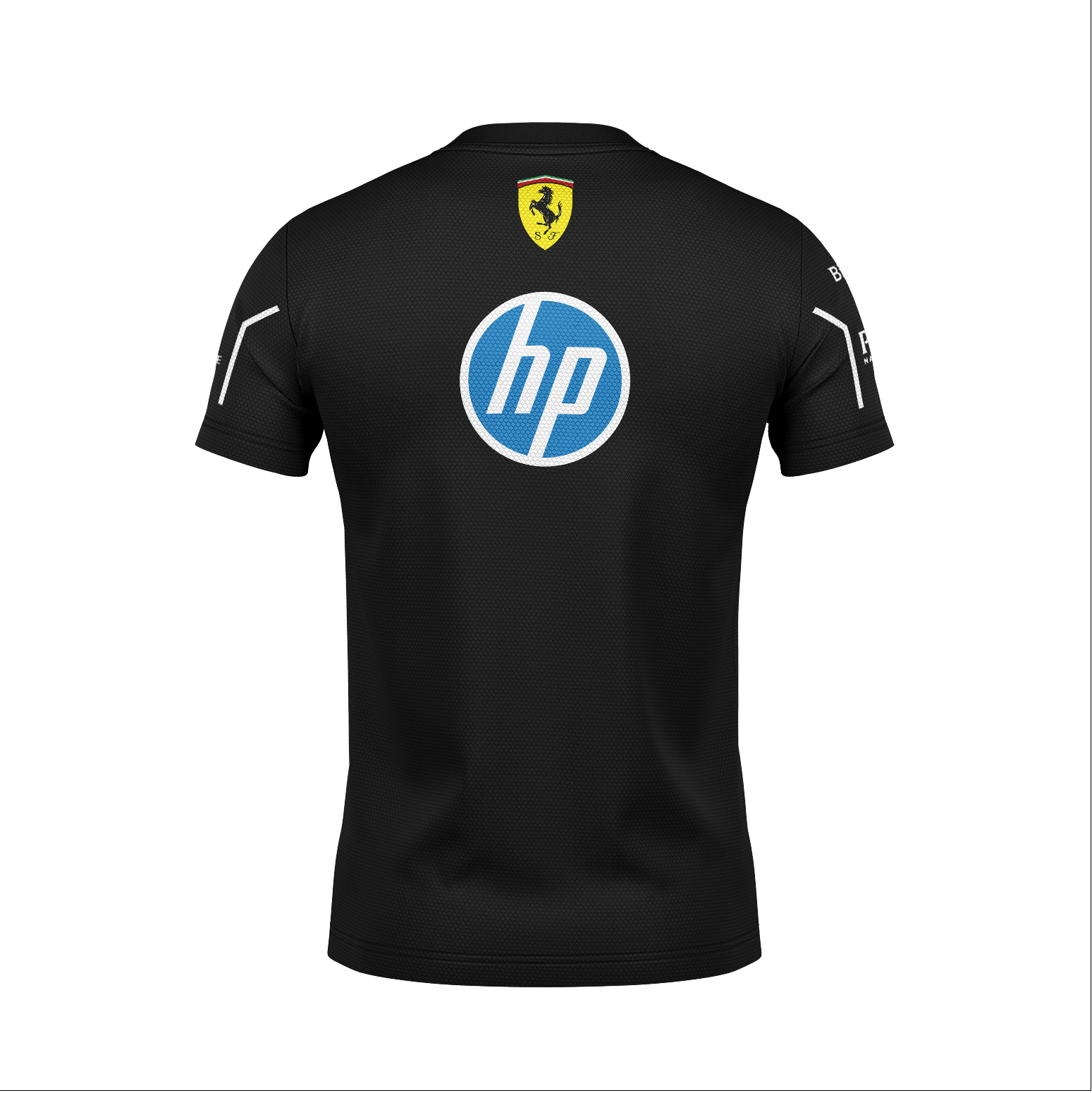 Camiseta Dryfit Ferrari Equipe Preto 2025