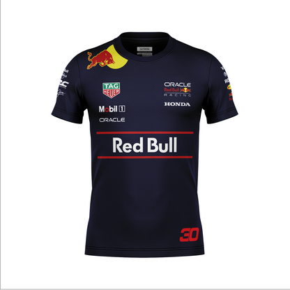 Camiseta Dryfit Red Bull Lian Lawson Azul Marinho 2025