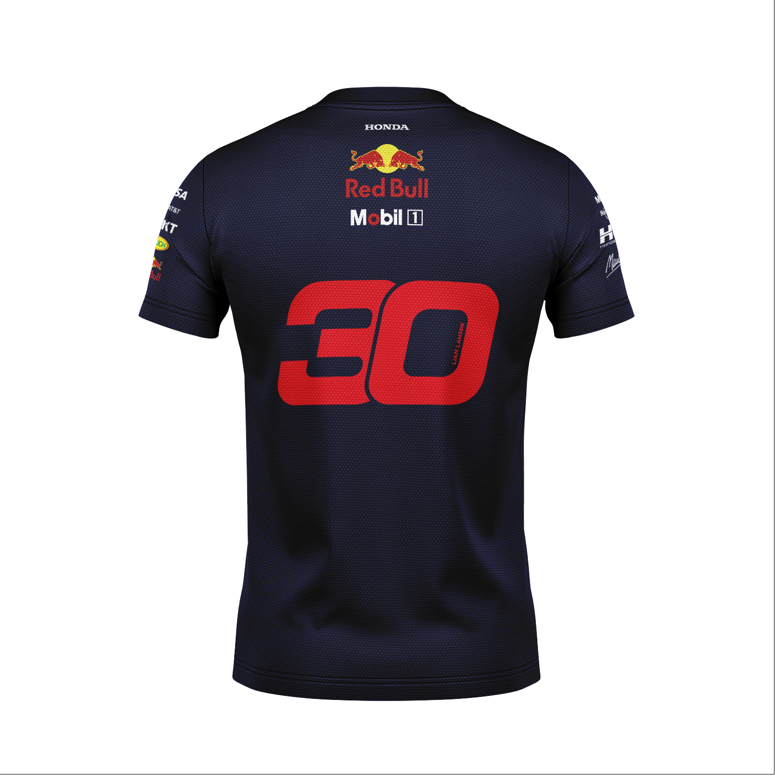 Camiseta Dryfit Red Bull Lian Lawson Azul Marinho 2025