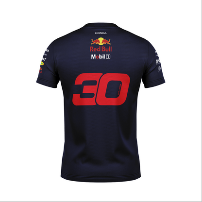 Camiseta Dryfit Red Bull Lian Lawson Azul Marinho 2025