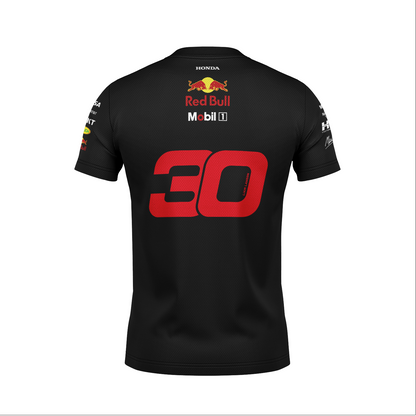 Camiseta Dryfit Red Bull Lian Lawson Preto 2025