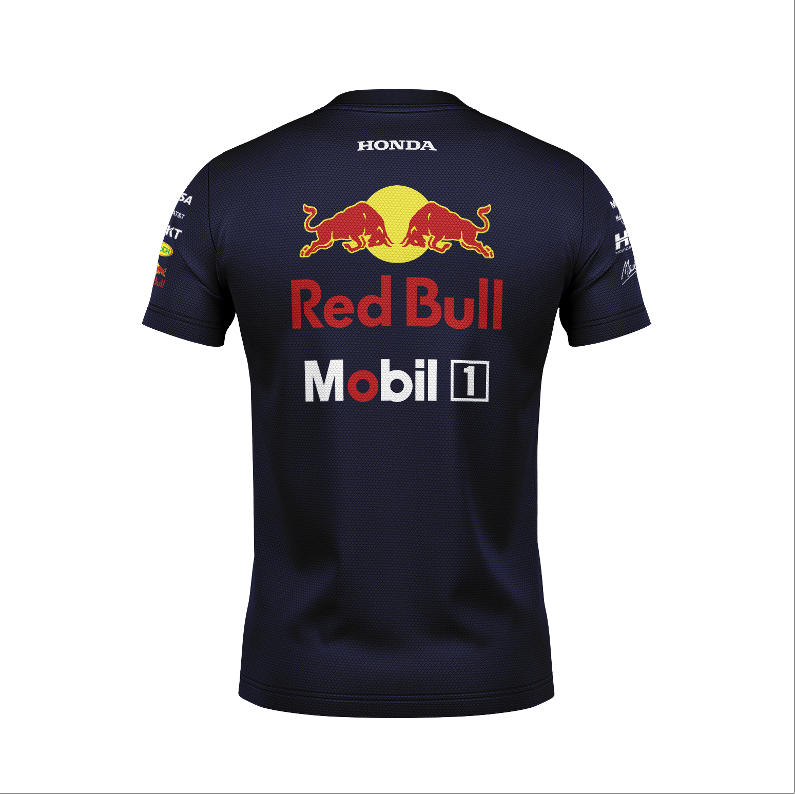 Camiseta Dryfit Red Bull Equipe Azul Marinho 2025