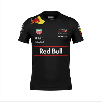 Camiseta Dryfit Red Bull Equipe Preto 2025