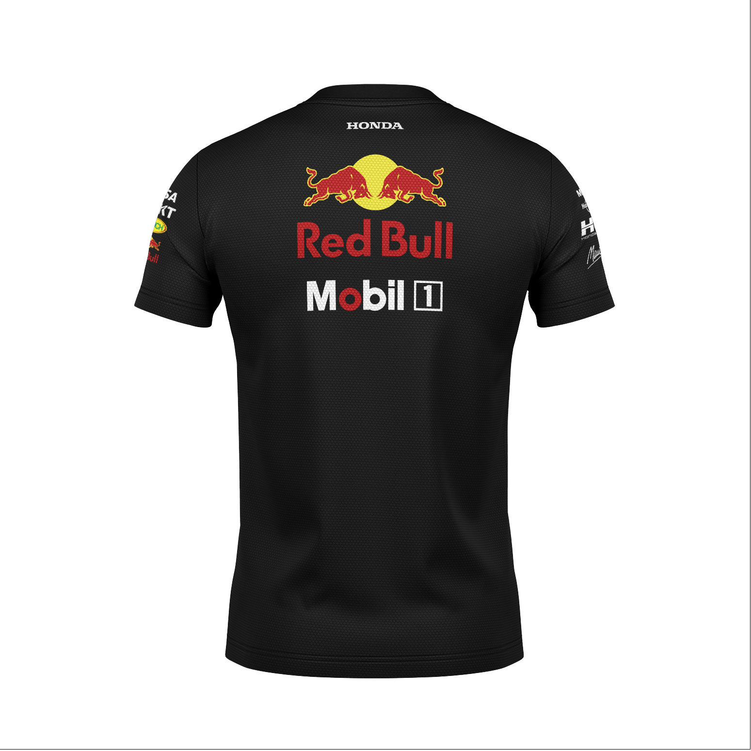 Camiseta Dryfit Red Bull Equipe Preto 2025