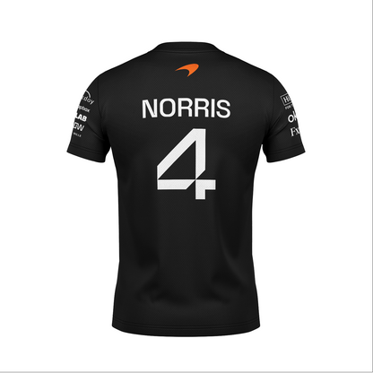 Camiseta Dryfit Mclaren Lando Norris Preto 2025