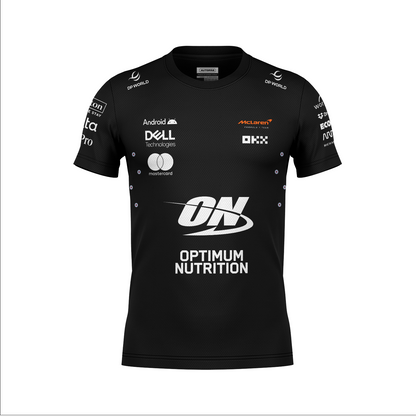 Camiseta Dryfit Mclaren Equipe Preto 2025