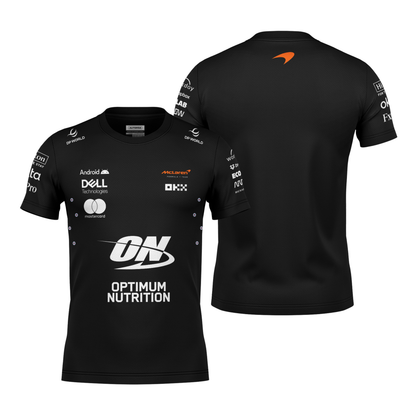 Camiseta Dryfit Mclaren Equipe Preto 2025