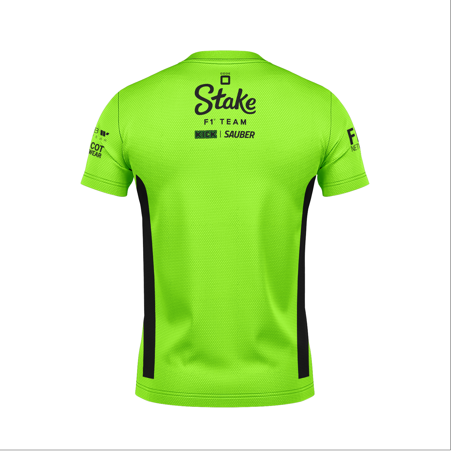 Camiseta Dryfit Stake Sauber Equipe Verde Neon 2025