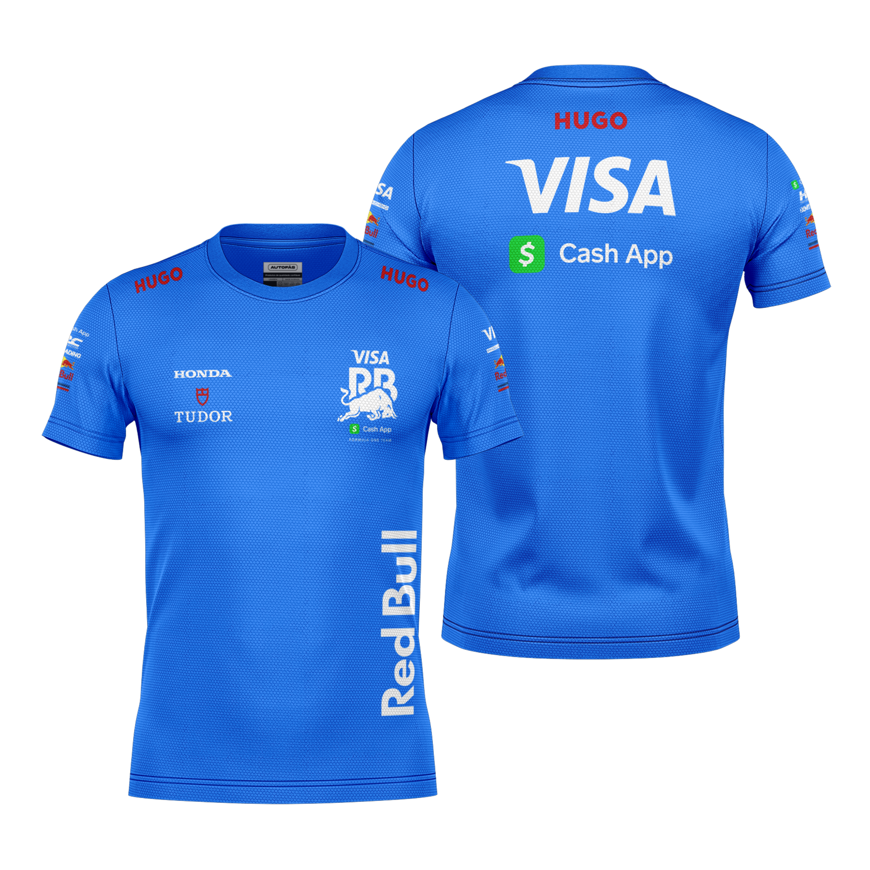 Camiseta Dryfit Racing Bulls  Equipe Azul Royal 2025