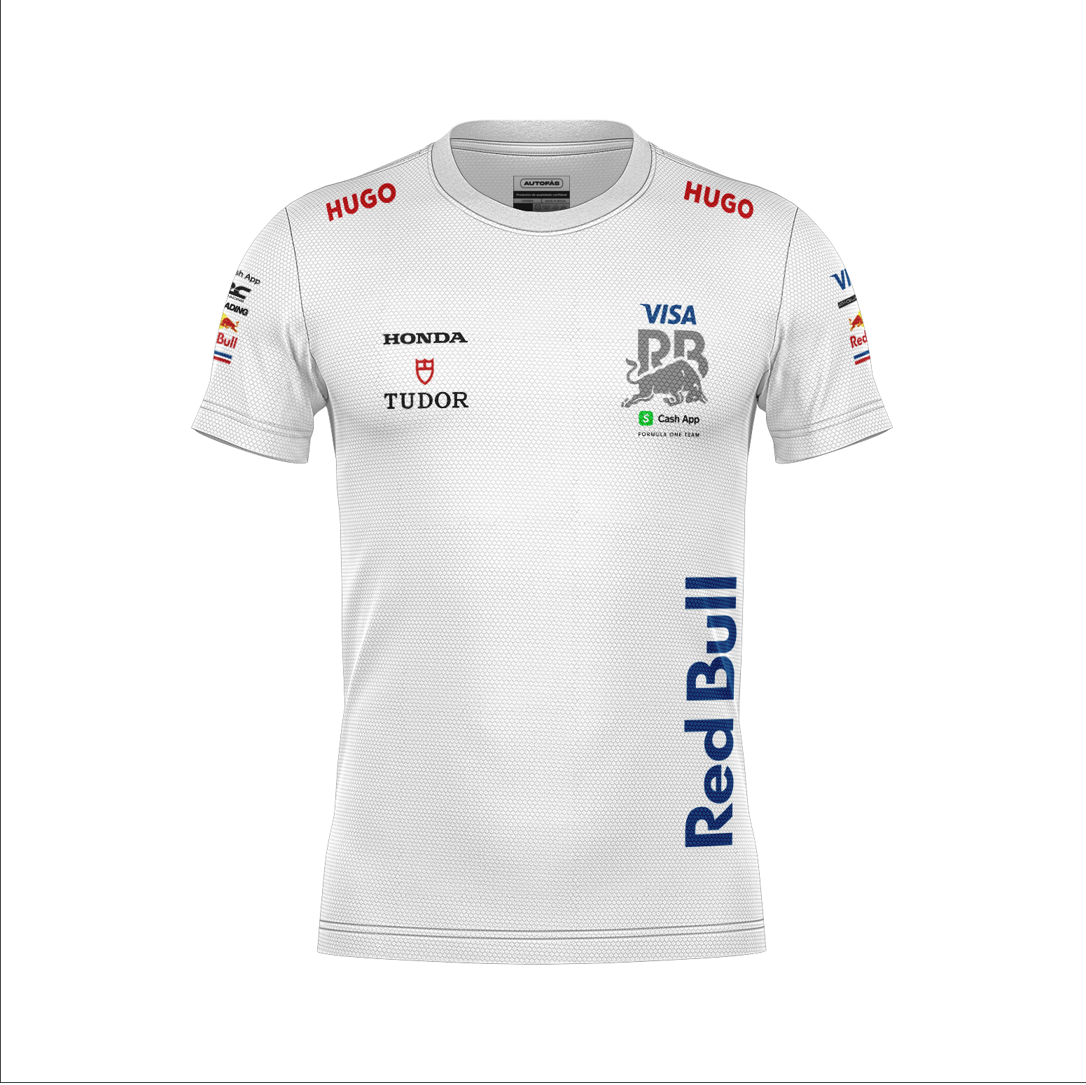 Camiseta Dryfit Racing Bulls  Equipe Branco 2025