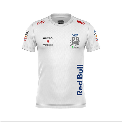 Camiseta Dryfit Racing Bulls  Equipe Branco 2025