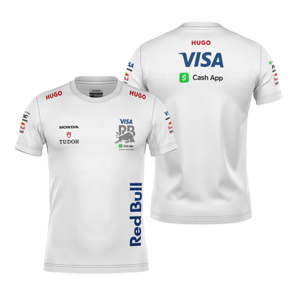 Camiseta Dryfit Racing Bulls  Equipe Branco 2025