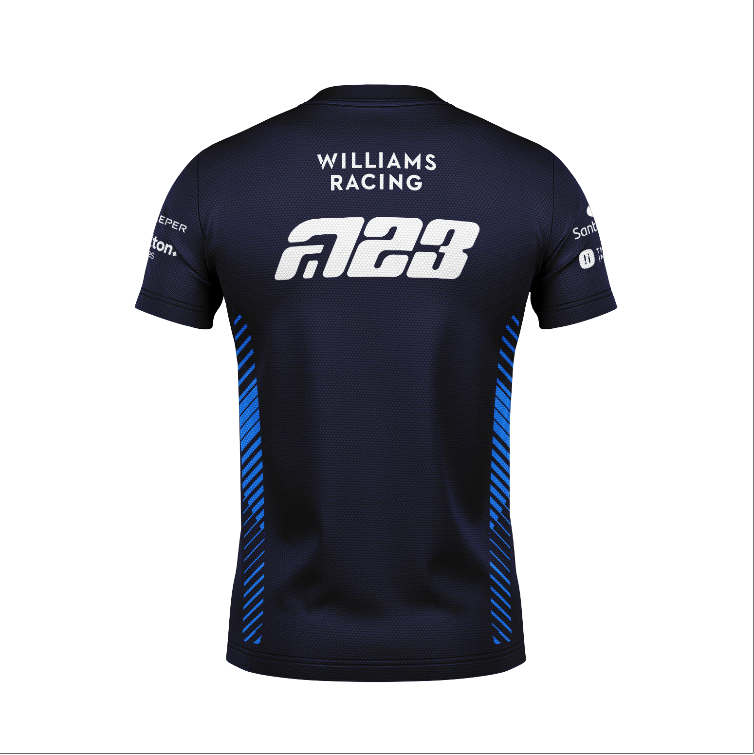 Camiseta Dryfit Williams Alex Albon Azul Marinho 2025