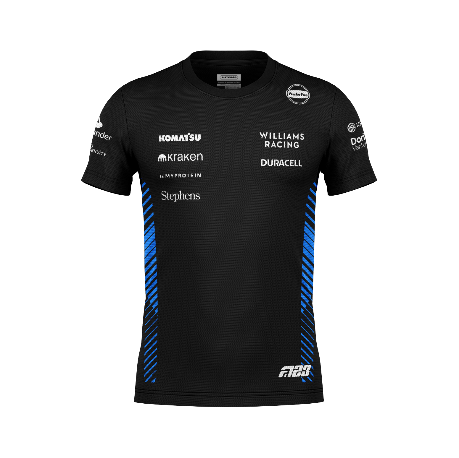 Camiseta Dryfit Williams Alex Albon Preto 2025