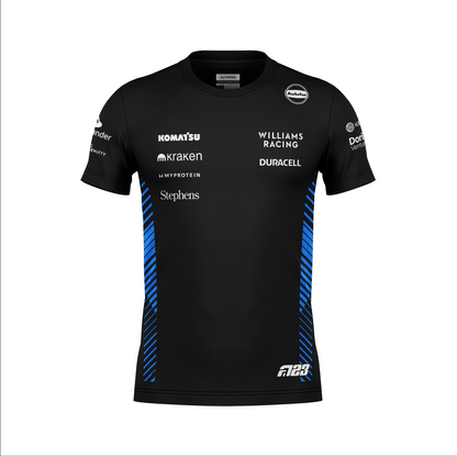 Camiseta Dryfit Williams Alex Albon Preto 2025