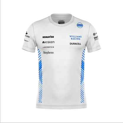 Camiseta Dryfit Williams Equipe Branco 2025