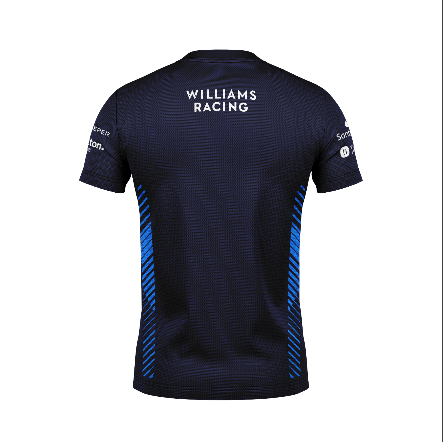 Camiseta Dryfit Williams Equipe Azul Marinho 2025