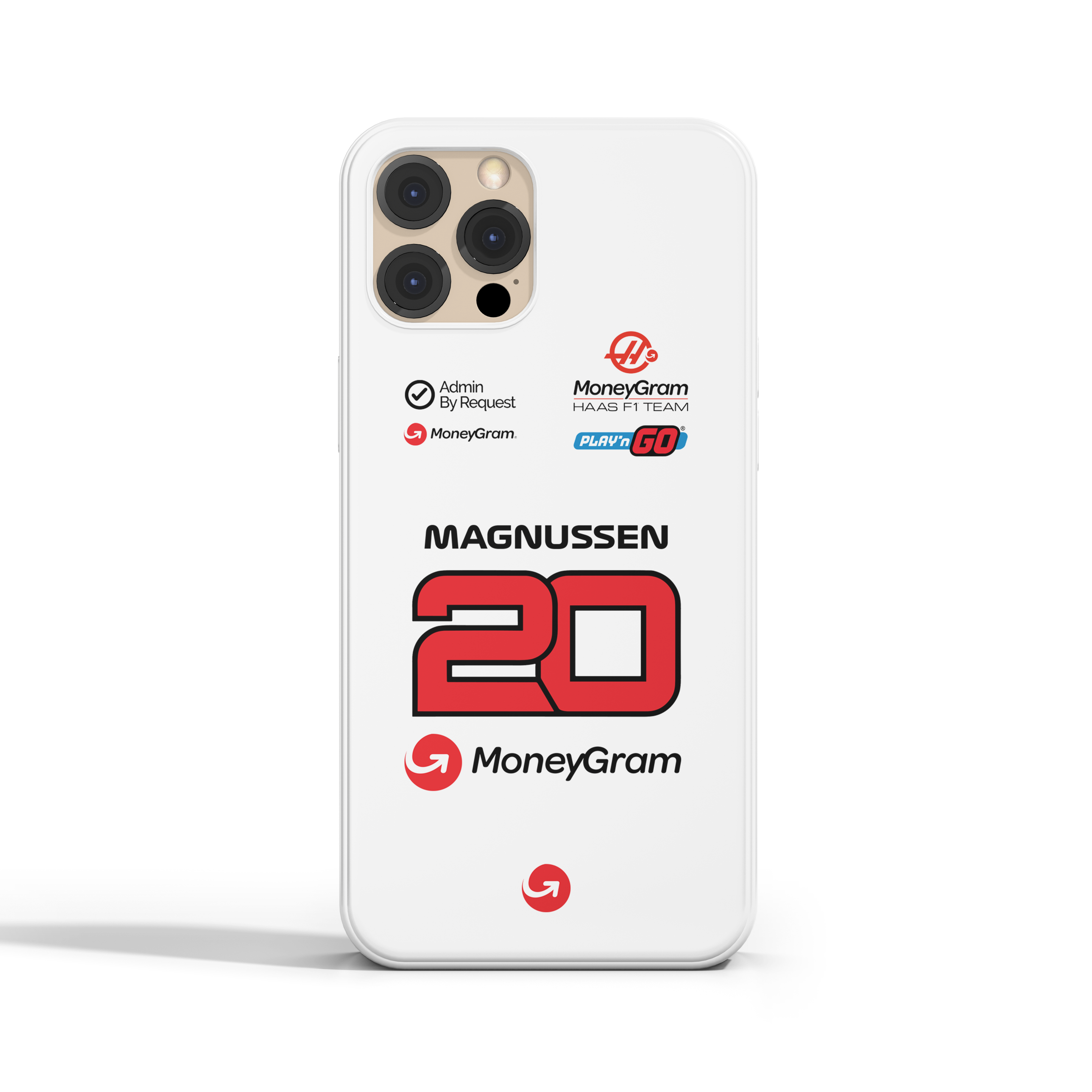 Case Haas F1 Branca 2024 Kevin Magnussen