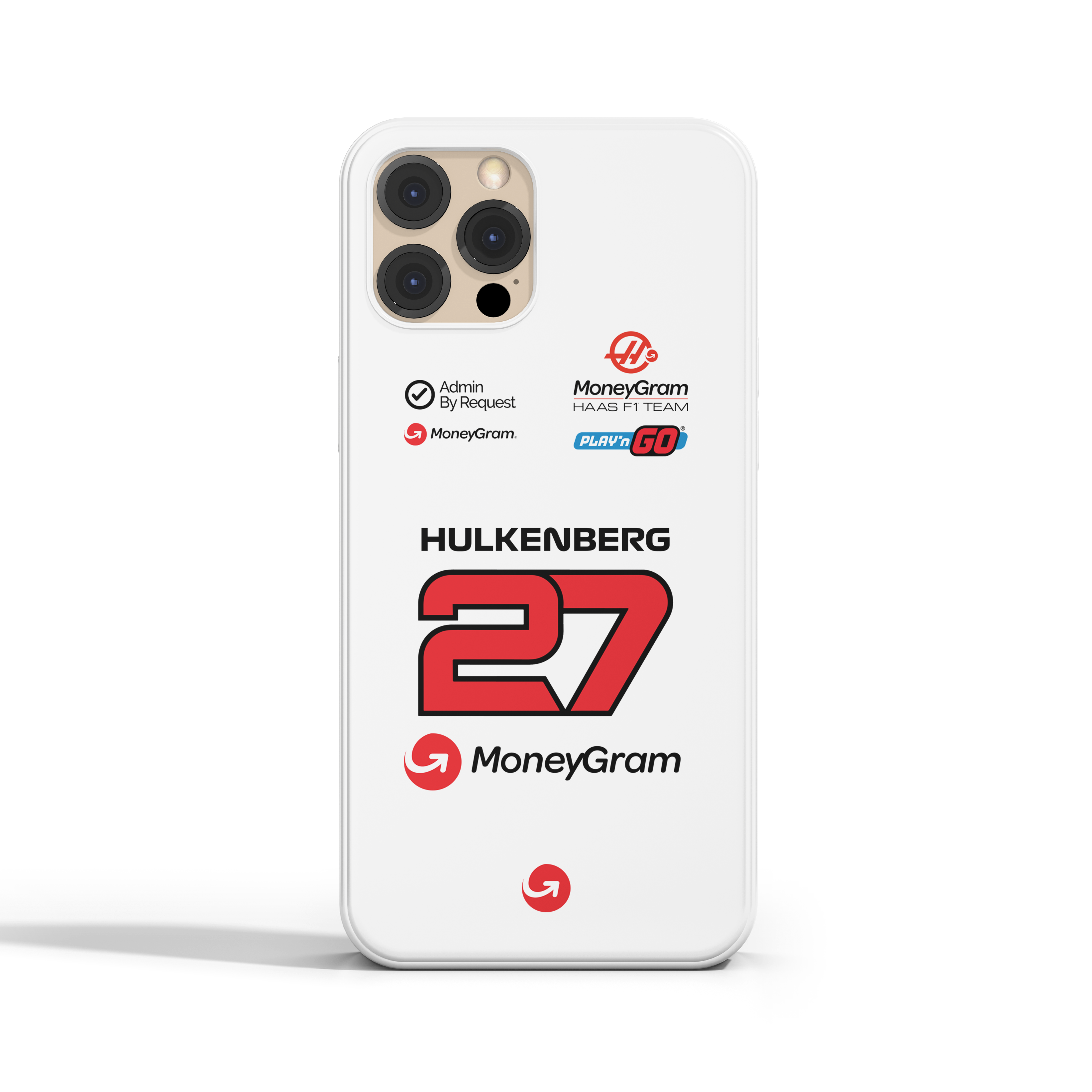 Case Haas F1 Branca 2024 Nico Hulkenberg