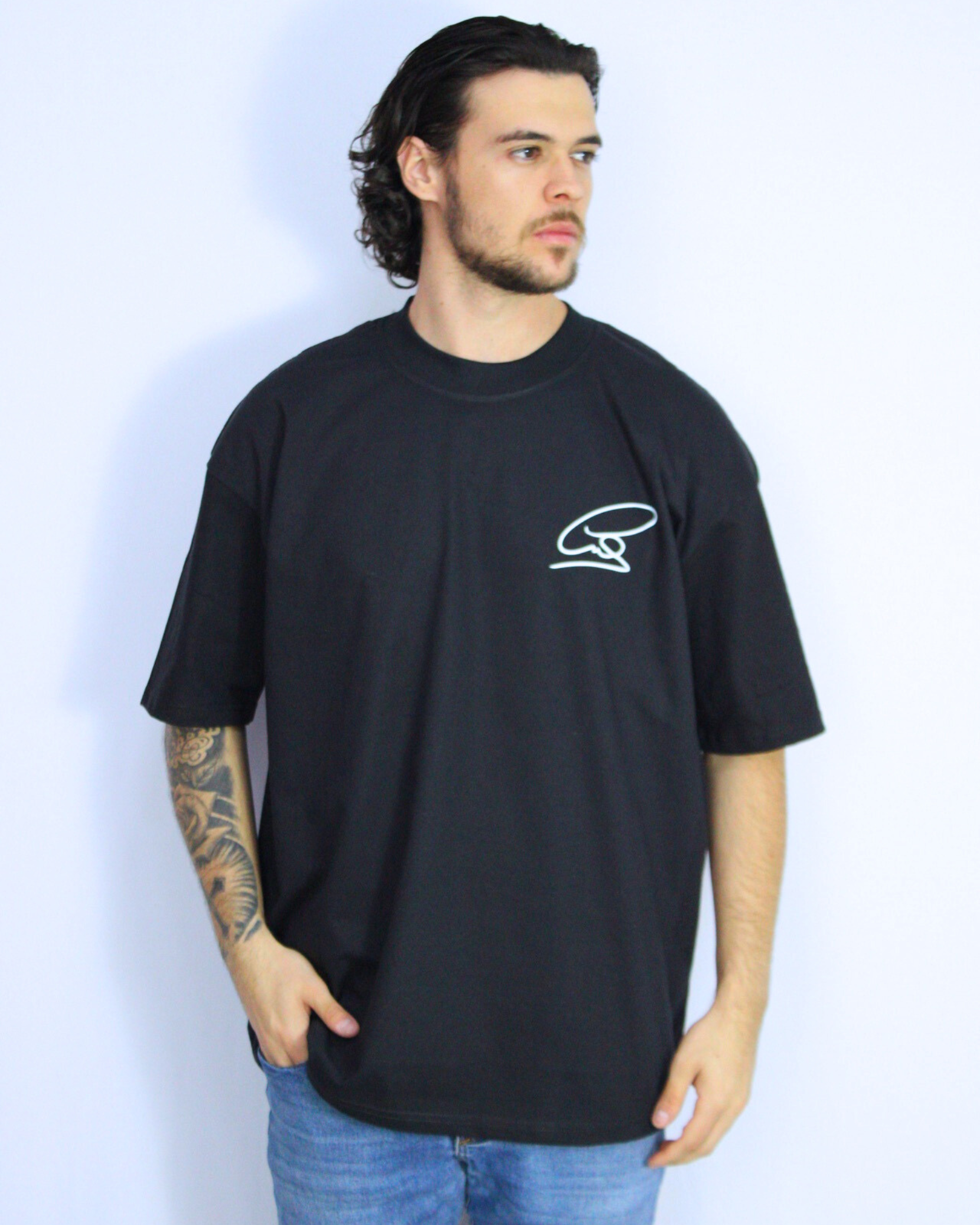 Camiseta Oversized Lewis Hemilton Neon Helmet