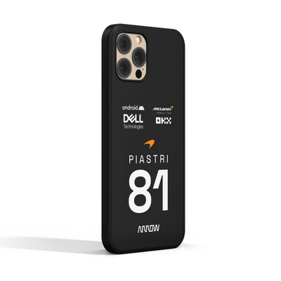 Case McLaren Preta 2024 Oscar Piastri