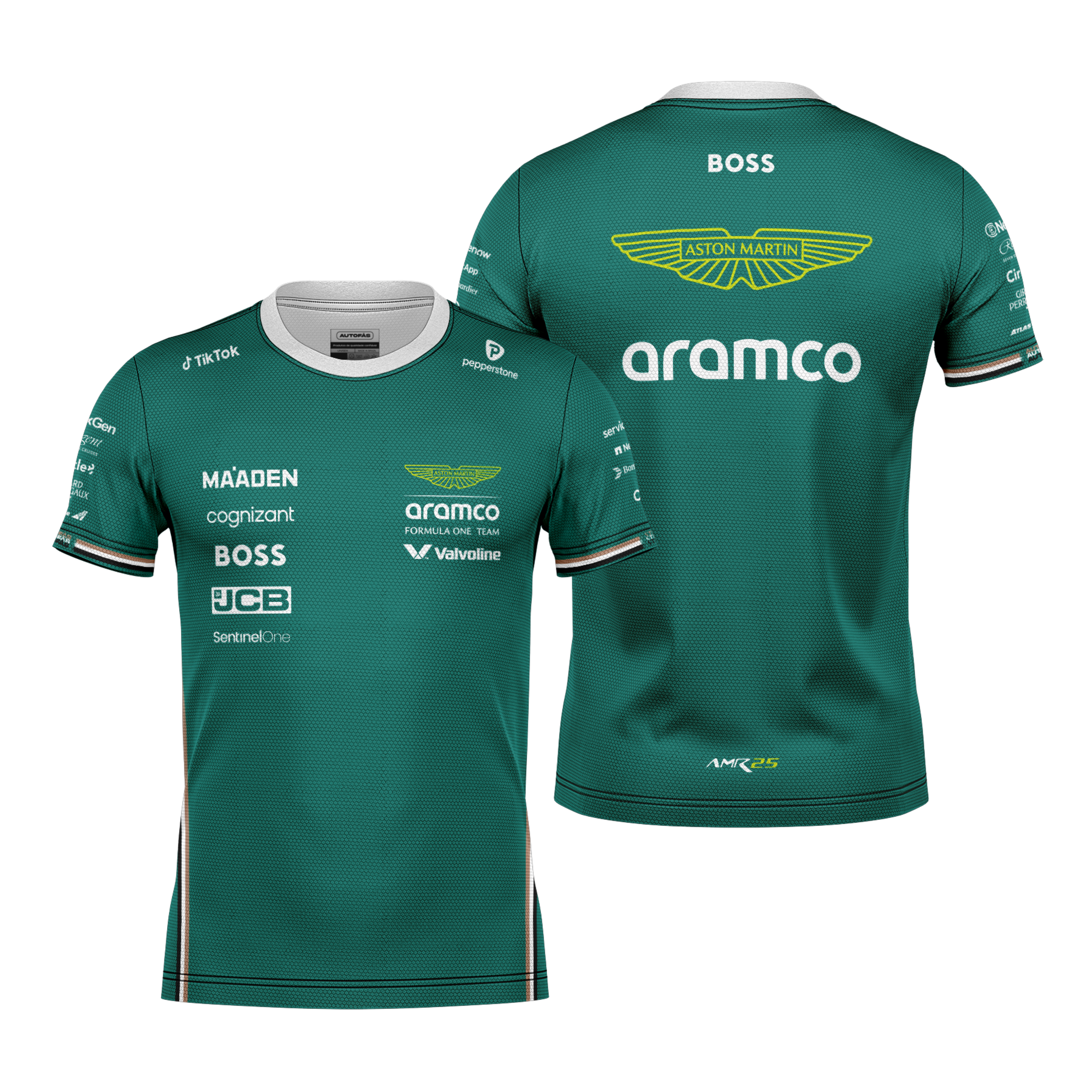 Camiseta Dryfit Full Aston Martin Equipe 2025