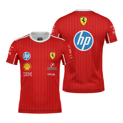 Camiseta Dryfit Full Ferrari Equipe 2025