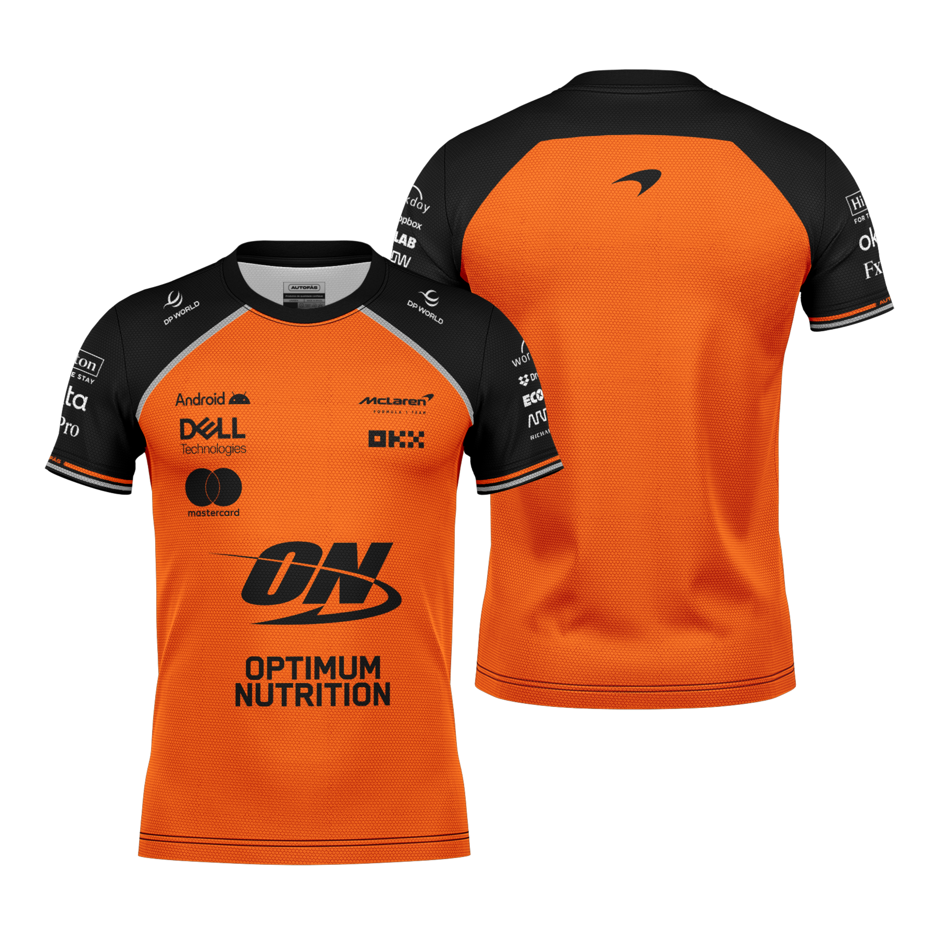 Camiseta Dryfit Full Mclaren Equipe 2025