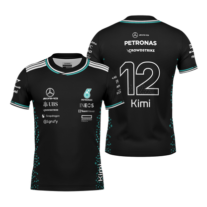 Camiseta Dryfit Full Mercedes Kimi Antonelli 2025