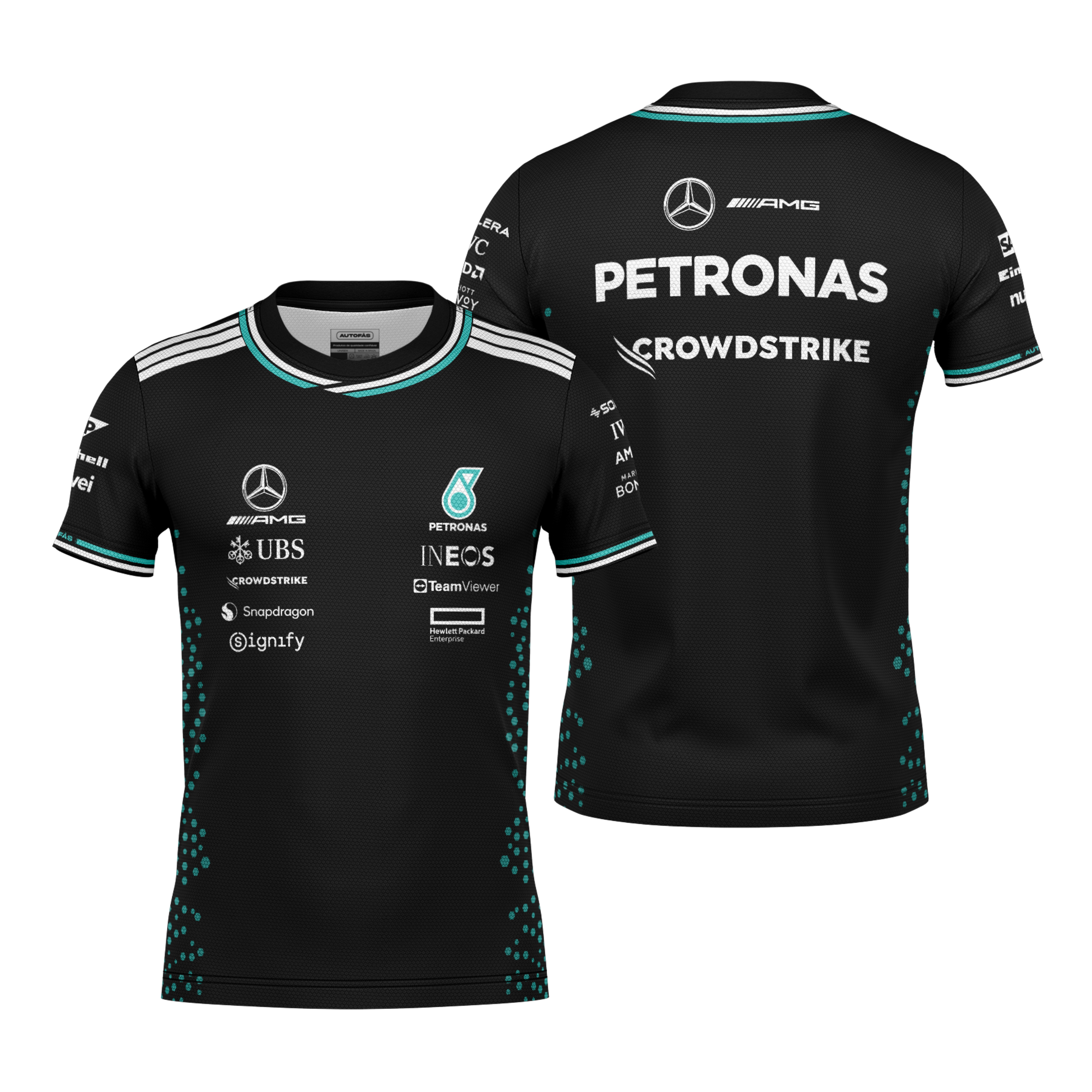 Camiseta Dryfit Full Mercedes Equipe 2025