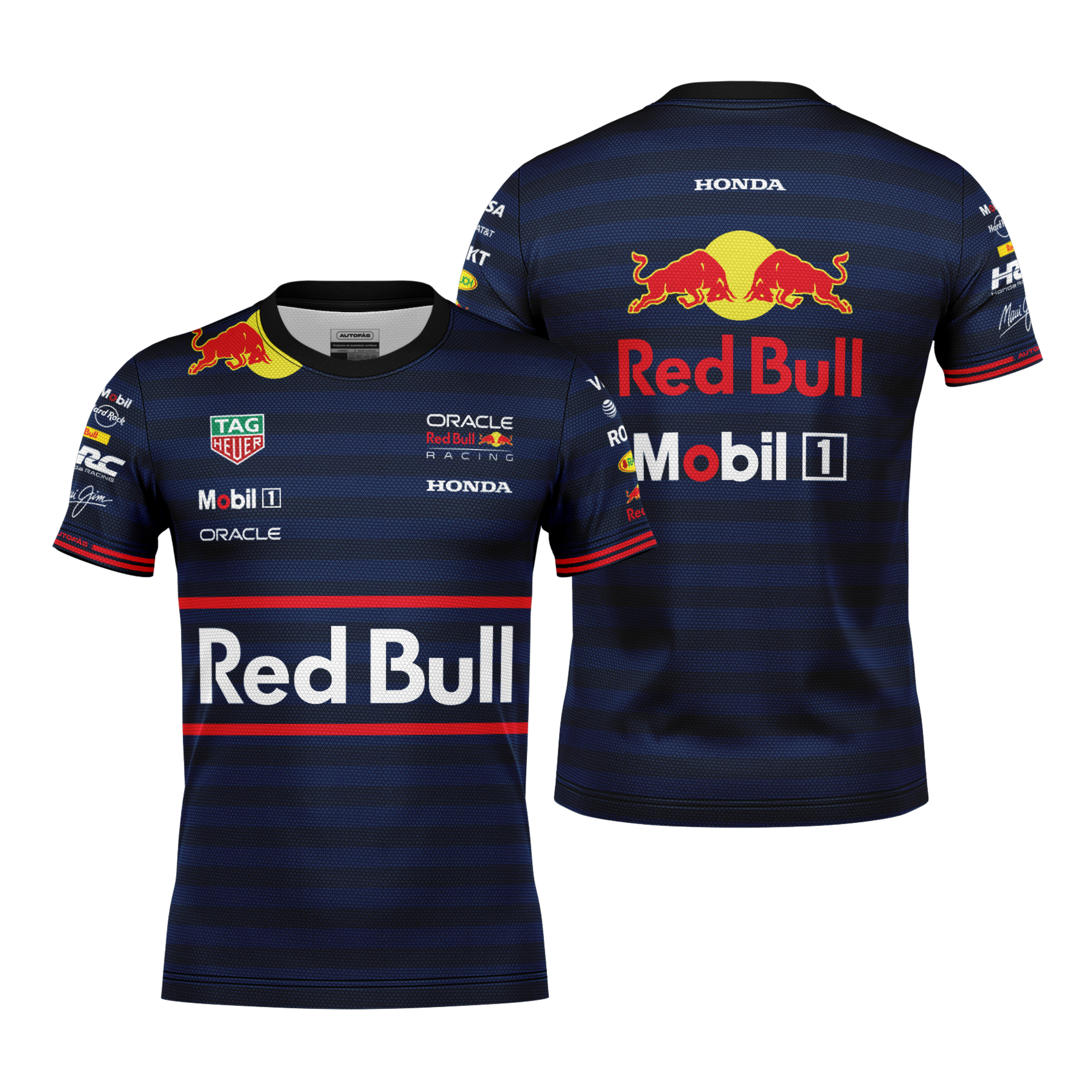 Camiseta Dryfit Full Red Bull Equipe 2025