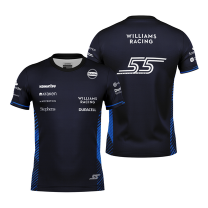 Camiseta Dryfit Full Williams Carlos Sainz 2025