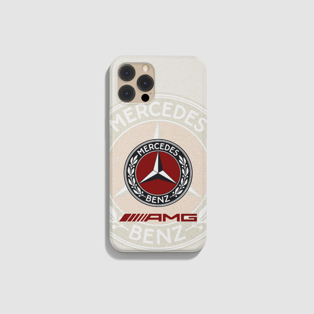 Case Mercedes AMG Logo Retrô