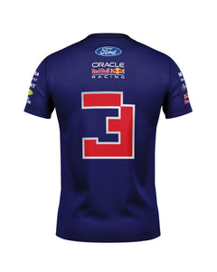 Camiseta Algodão Max Verstappen Red Bull 2026