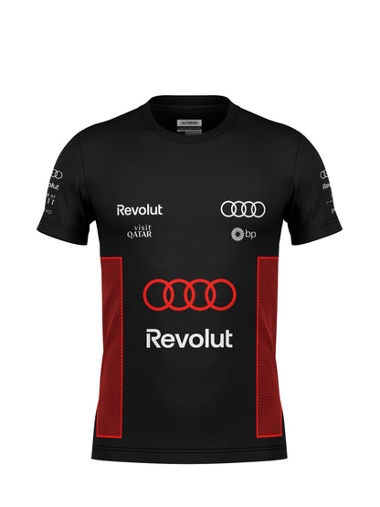 Camiseta Dryfit Audi Bortoleto Torcida 2026 Preto