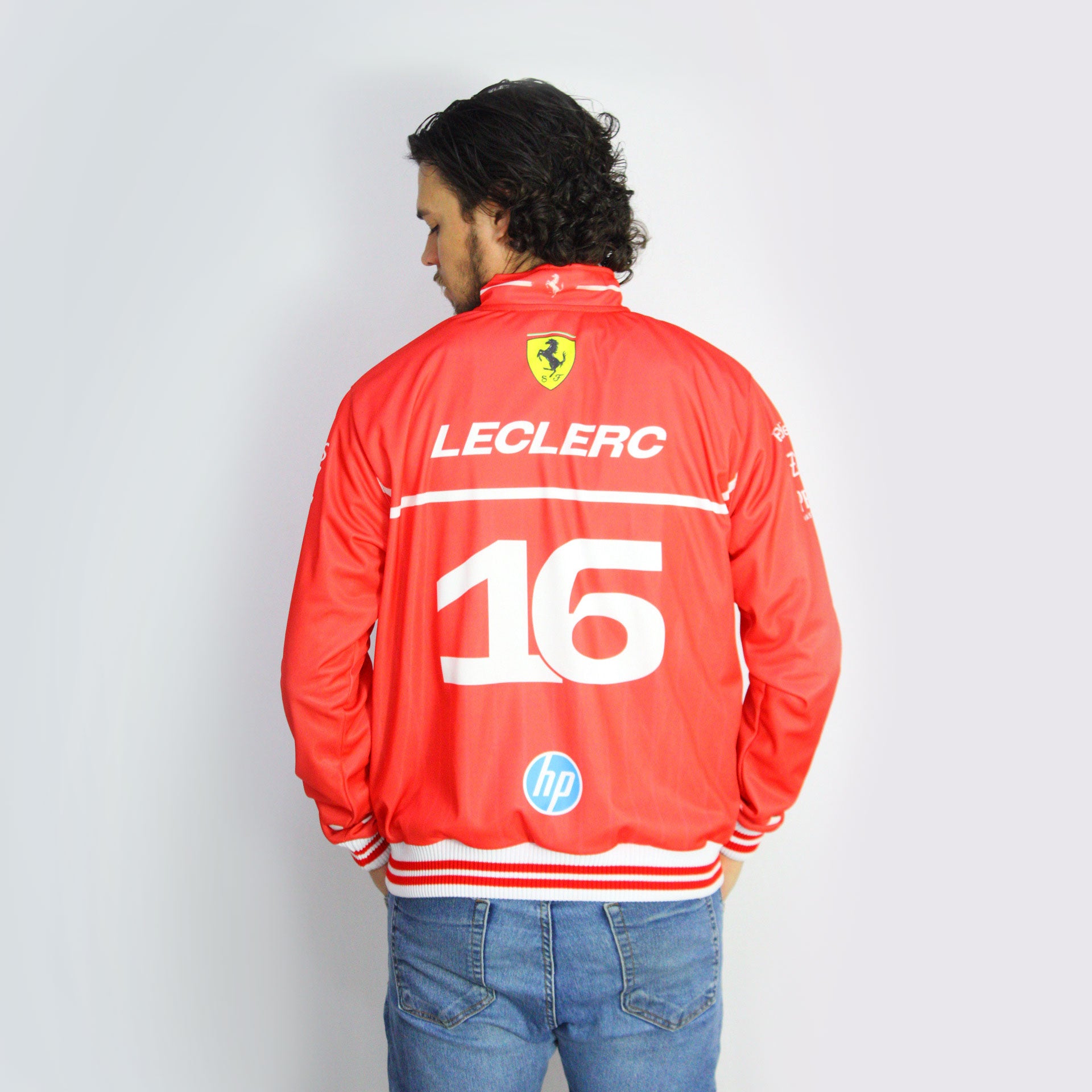 PRÉ VENDA - Agasalho Esportivo Charles Leclerc Ferrari 2025