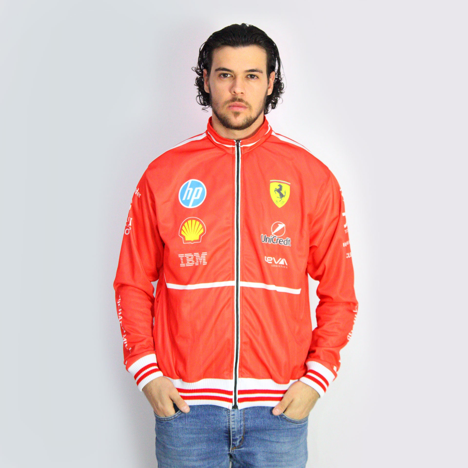 Agasalho Esportivo Lewis Hamilton Ferrari 2025