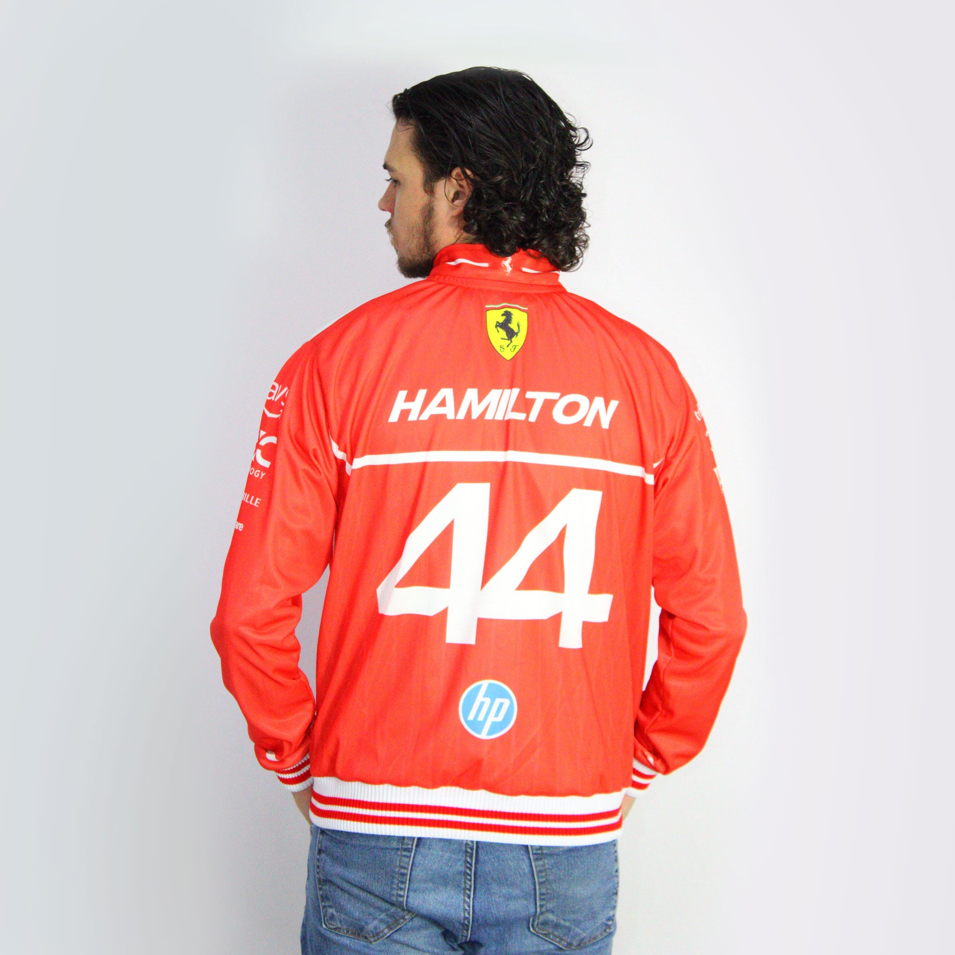 Agasalho Esportivo Lewis Hamilton Ferrari 2025