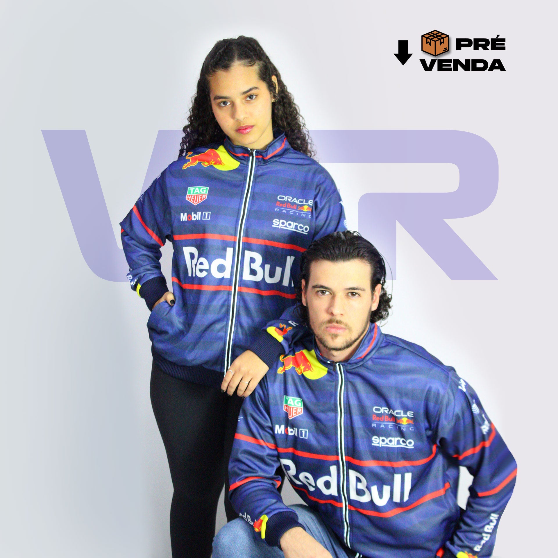 PRÉ VENDA - Agasalho Esportivo Max Verstappen Red Bull 2025