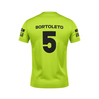 Camiseta DryFit Gabriel Bortoleto Stake Sauber 2024 Verde