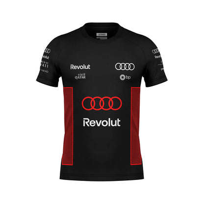 Camiseta Audi Bortoleto Torcida 2026 Algodão Preto