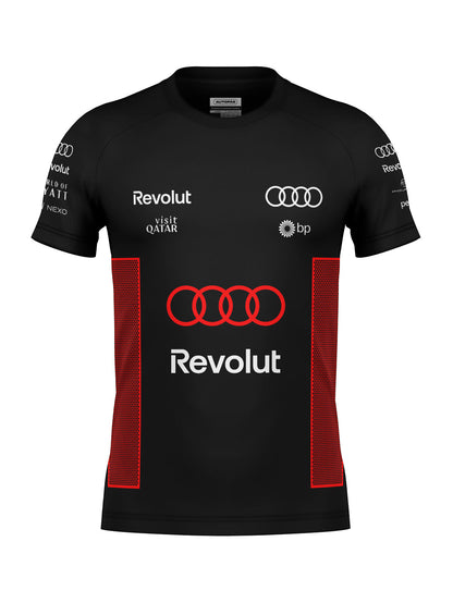 Camiseta Audi Bortoleto Torcida 2026 Algodão Preto