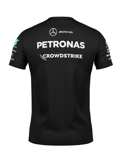 Camiseta Mercedes F1 2026 Preta Algodão