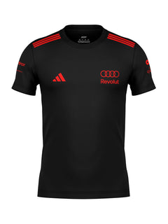 Camiseta Algodão Equipe Audi Edição Red & Black