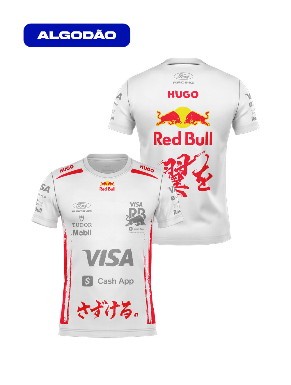 Camiseta Algodão Racing Bulls Japão Edition 2026