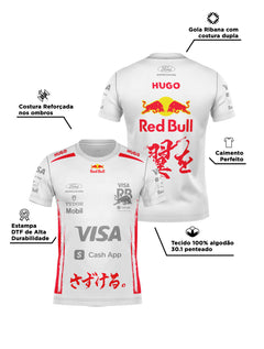 Camiseta Algodão Racing Bulls Japão Edition 2026