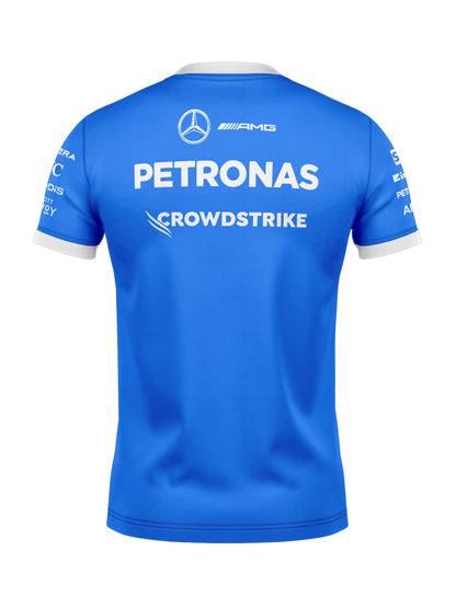 Camiseta Algodão Mercedes Blue Edition