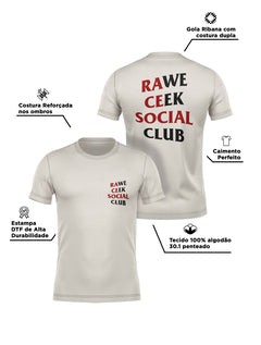 Camiseta Race Week Social Club Off White