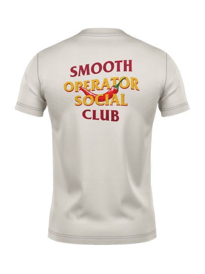 Camiseta Smoth Operator Social Club Off White Algodão